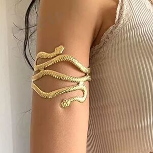 New ZARA Gold Sepentine upper Arm Bracelet
